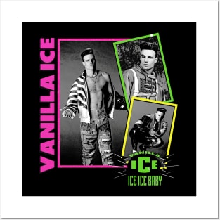 Vanilla Ice Collag Posters and Art